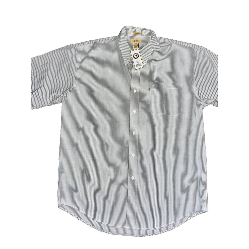 duck head mens duck head button down shirt size large wrinkle free new with tags